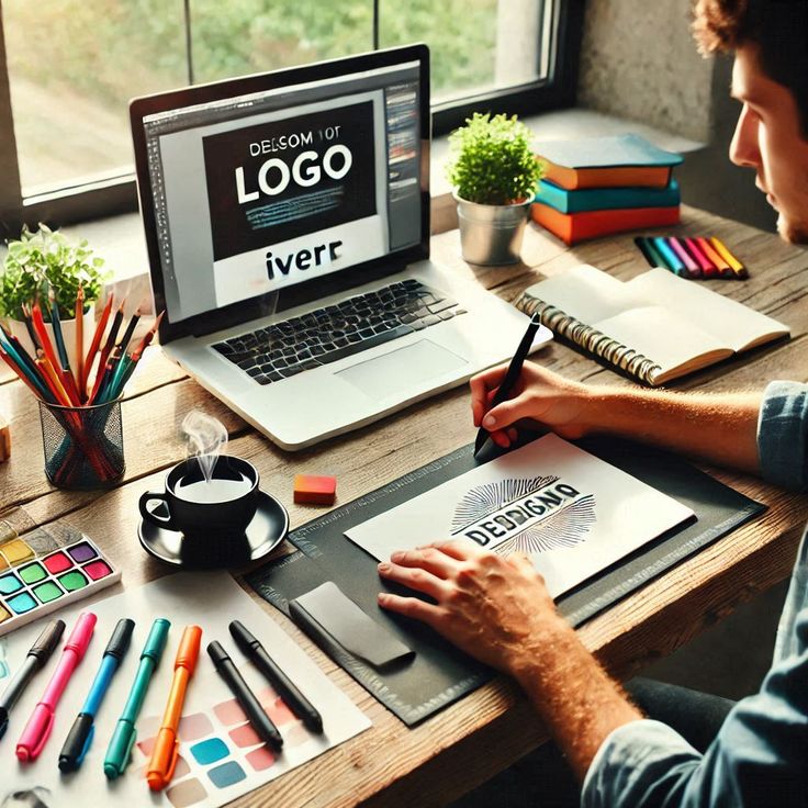 stand out with a unique and personalized logo on fiverr 🌟
